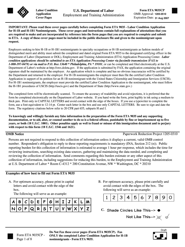 H1BCL 11404 NewRegsX  Foreignlaborcert Doleta  Form