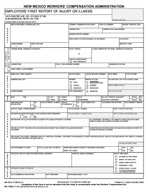 Nm Wca Form E1 2