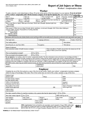 Blank 801 Form