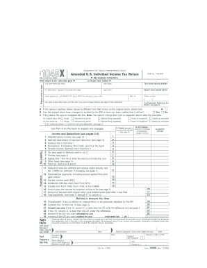 2004 1040-X form