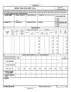 Dd Form 1586 Instructions