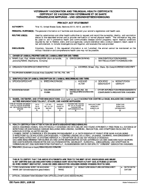 Dd Form 2621