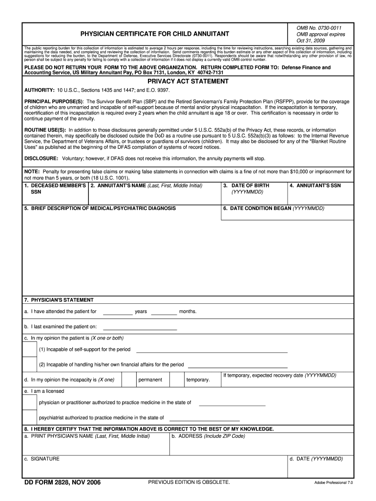  Form 2828 2006-2024