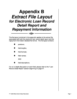 B Extract  Form