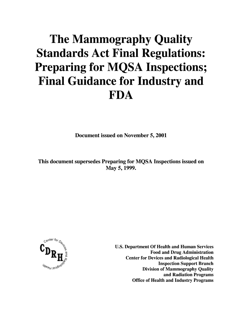  Mqsa Attestation Form 2001-2024