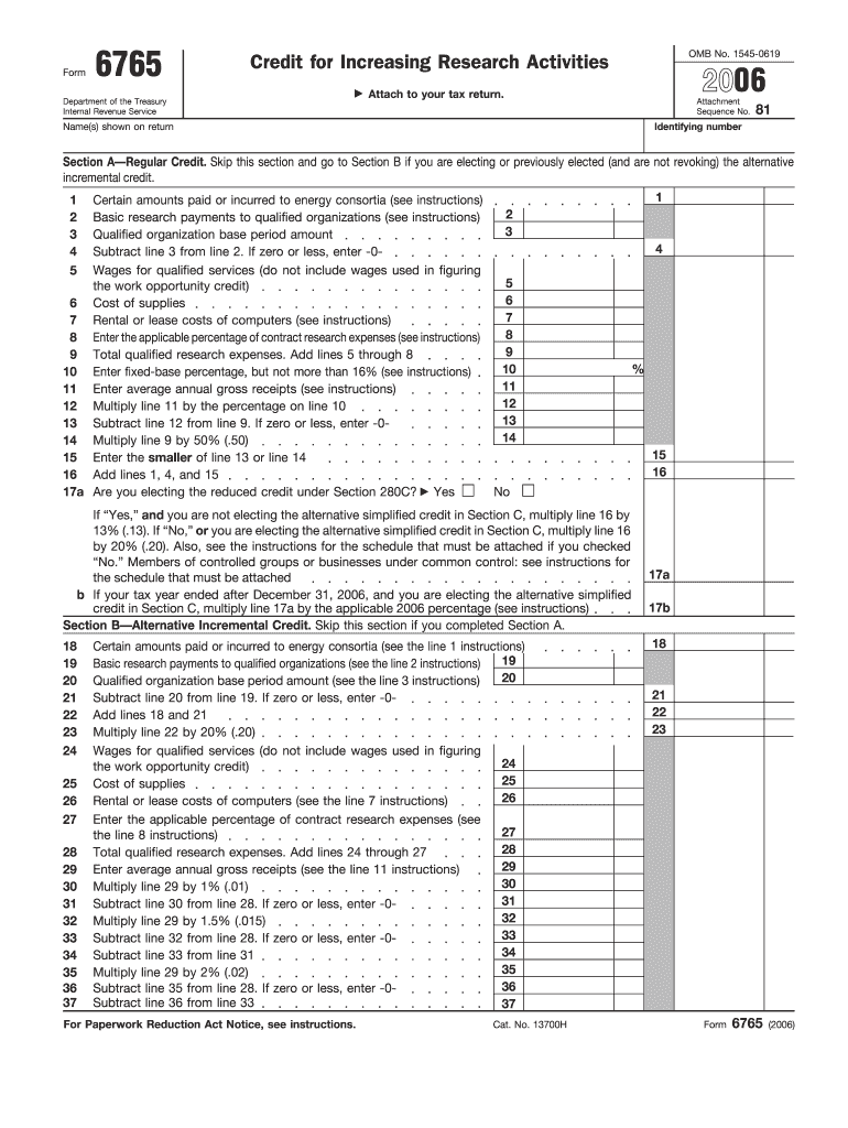 Form 6765 Instruction