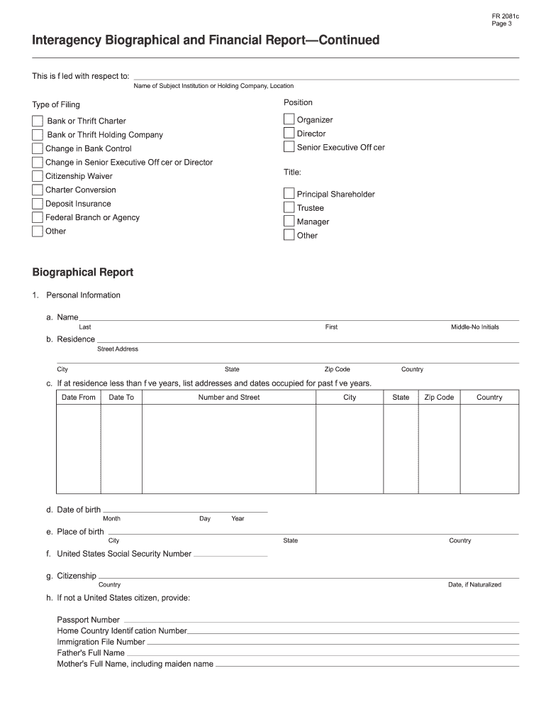  Fr 2081c Form 2018