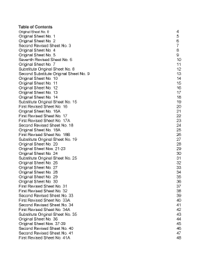 Second Revised Sheet No Ferc  Form