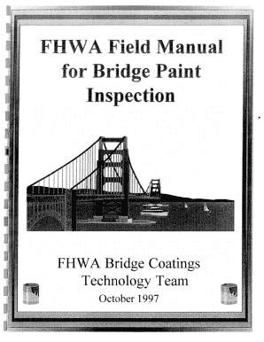 FHWA Bridge Coatings  Form