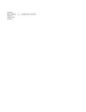 HOMESTAKE MINING  Form