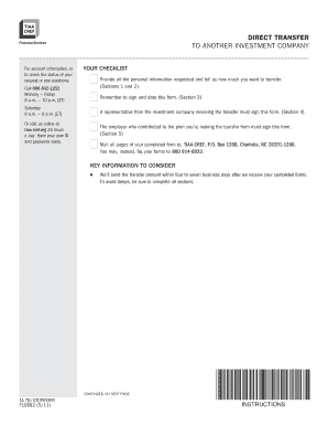 Tiaa F10982  Form