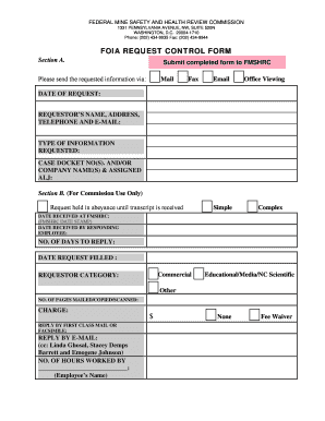 FOIA Control FORM 3 DOC