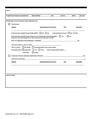 Borrower Certificate Capital Markets Execution Product Freddie Mac  Form