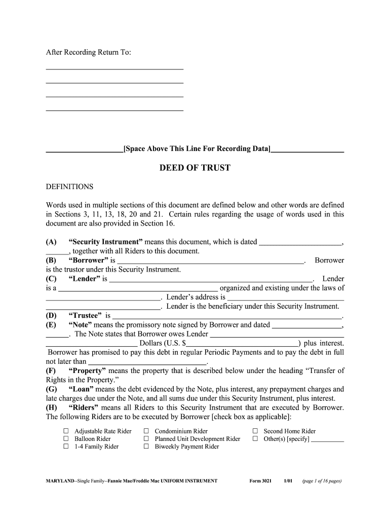  Form 3021 2001-2024