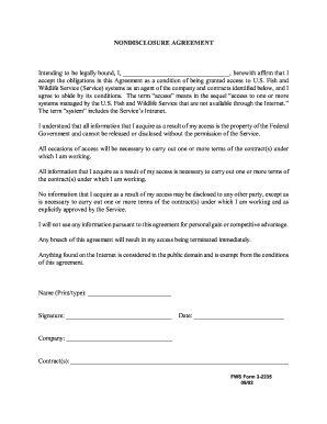 Fws Form 3 2235