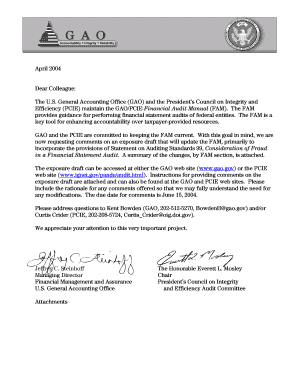 GAO 04 667G Financial Audit Manual  Form