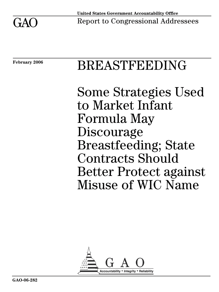 USBC United States Breastfeeding Committee  Form