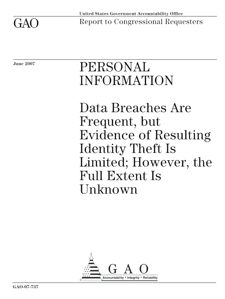 Data Breaches Are  Form