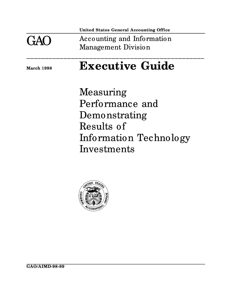The Results Act an Evaluator&#039;s Guide to Assessing GAO  Form