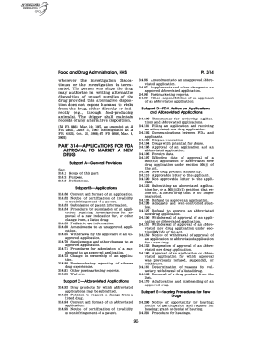 96 Amendments to an Unapproved Abbreviated Application  Form