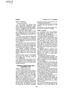 II 1 1 11 Edition Definitions Gpo  Form