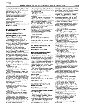 On Aging, National Institute of Health, 7201 Gpo  Form