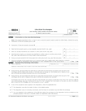 Irs Form 8824