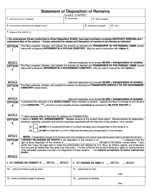 Padd Navy  Form