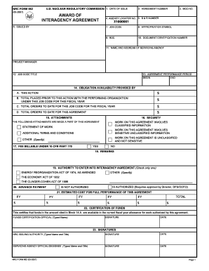 NRC Form 662