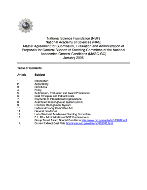 Masc106 DOC Nsf  Form