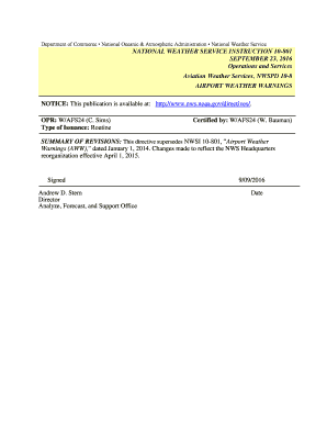 Department of Commerce $ National Oceanic &amp; Atmospheric  Form