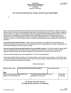 Printing C RI38 45 FRP Office of Personnel Management  Form
