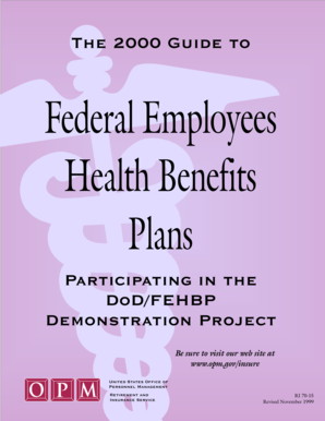 Plan Comparisons Office of Personnel Management Opm  Form