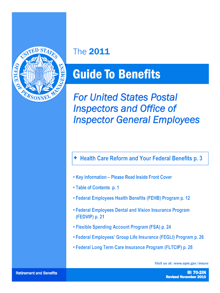 Health Care Reform and Your Federal Benefits P Opm