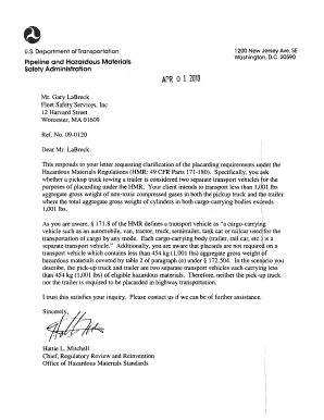 TS 1112 6D&#039;1 PHMSA U S Department of Transportation Phmsa Dot  Form