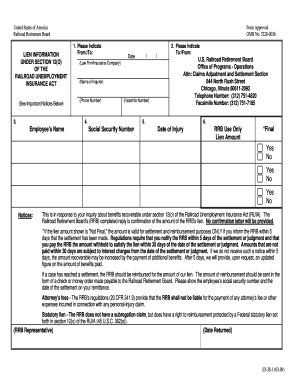  ID 3S 1 03 09 Form Approved OMB No 3220 0036 Rrb 2009