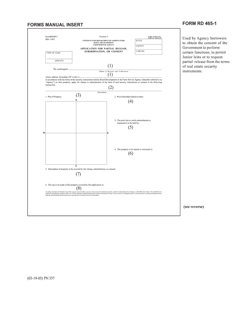  Form 465 1 2003-2024