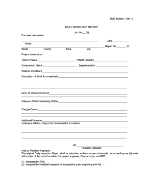 Rus Bulletin  Form