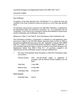 Long Beach Mortgage Loan Supplemental Interest Trust 5 the Trust Edgar Sec  Form