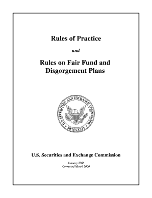 FR Rules of Practice Pt 1 Securities and Exchange Commission Sec  Form