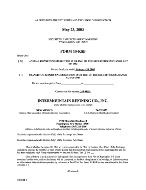 As FILED with the SECURITIES and EXCHANGE COMMISSION on May 23, SECURITIES and EXCHANGE COMMISSION WASHINGTON, D Sec  Form