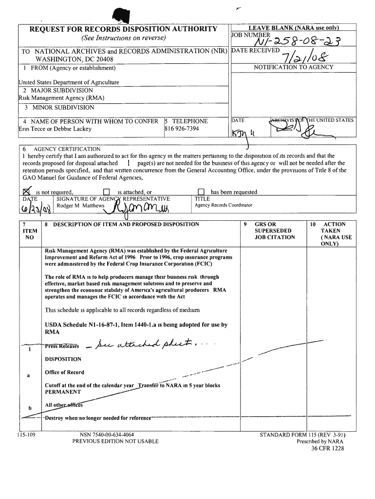 Press Releases National Archives and Records Administration Archives  Form