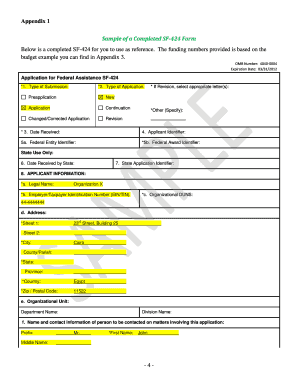 Mepi Forms Federal Assistance Application Form Sf 424