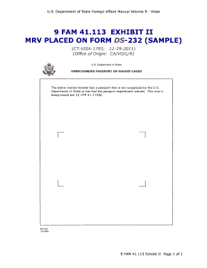 Form Ds 232