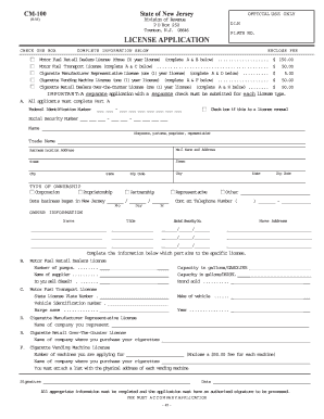  Cm 100 Form 2011