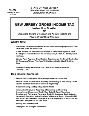 Nj927 Form PDF