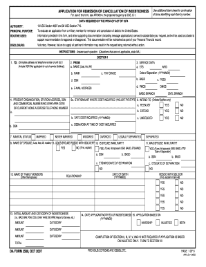 Da Form 3508