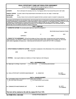 Army Complaint Form