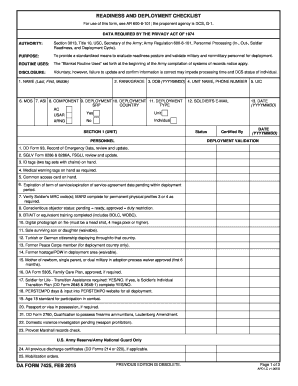 Da 7425  Form