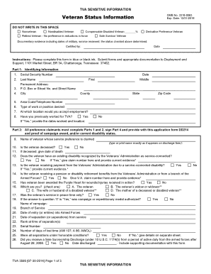 Tva Form 3595